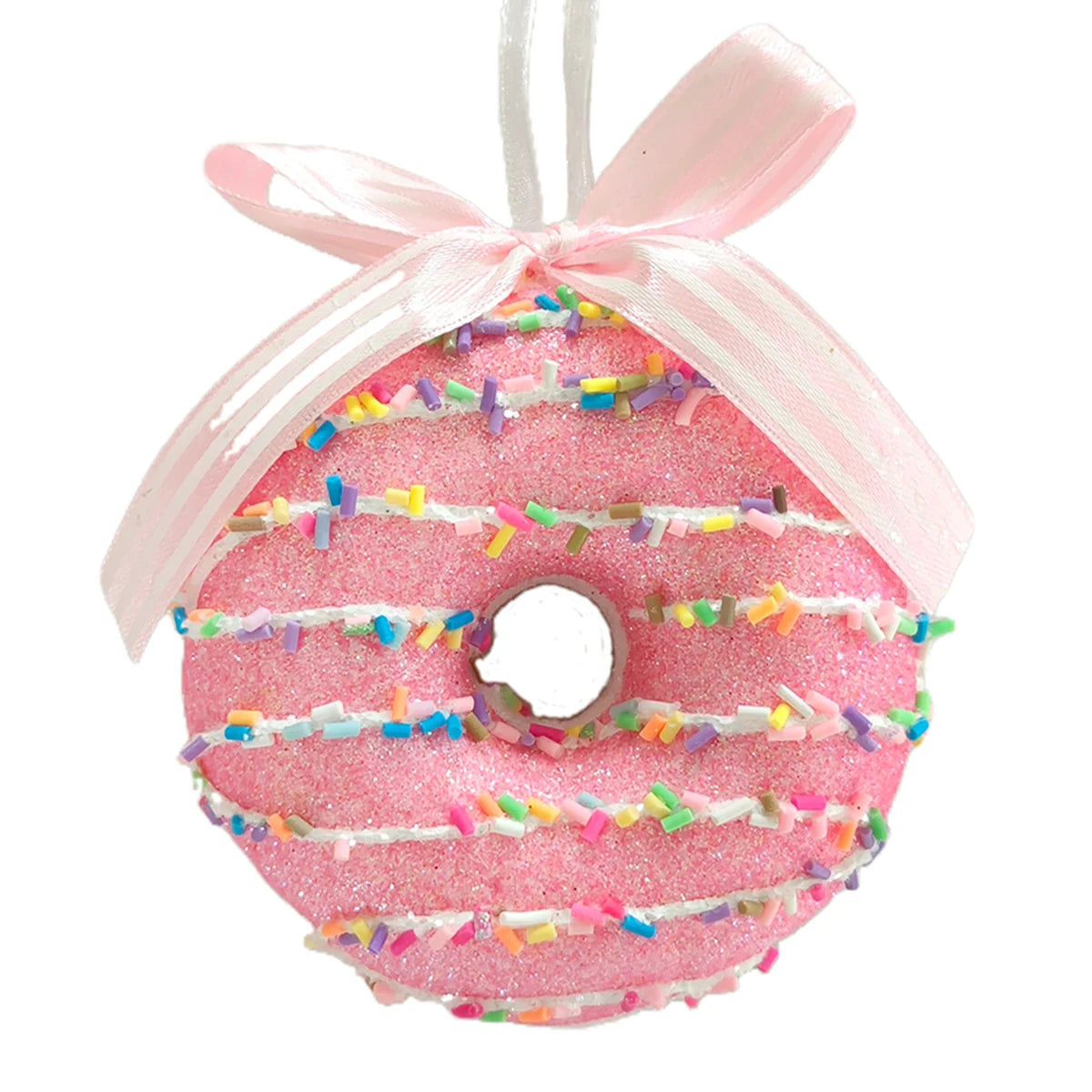 4" Donut Christmas Ornament Holiday Decor