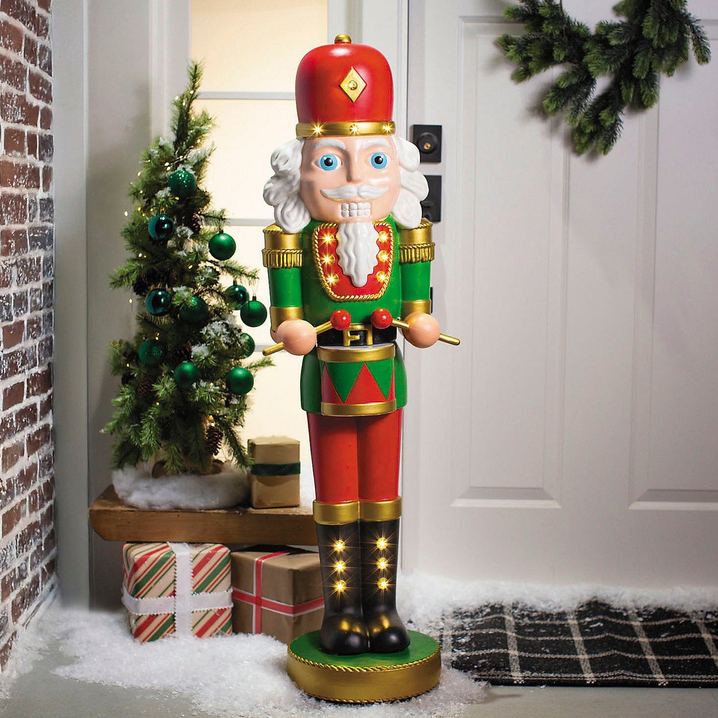 48" Nutcracker Soldier LED Lighted - Indoor & Outdoor Display
