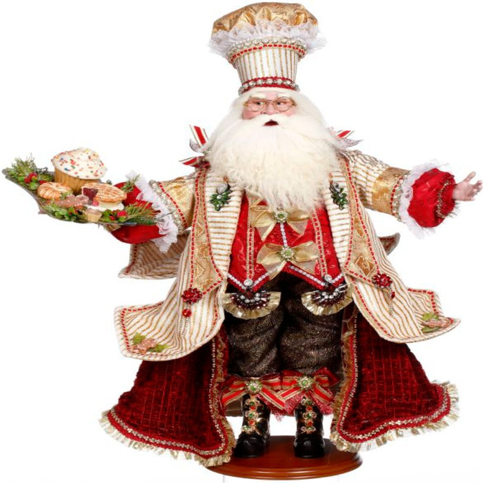 26" Mark Roberts Tasty Cuisine Santa