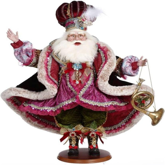 28.5-inch Jazz Mataz Santa music-themed Christmas figurine