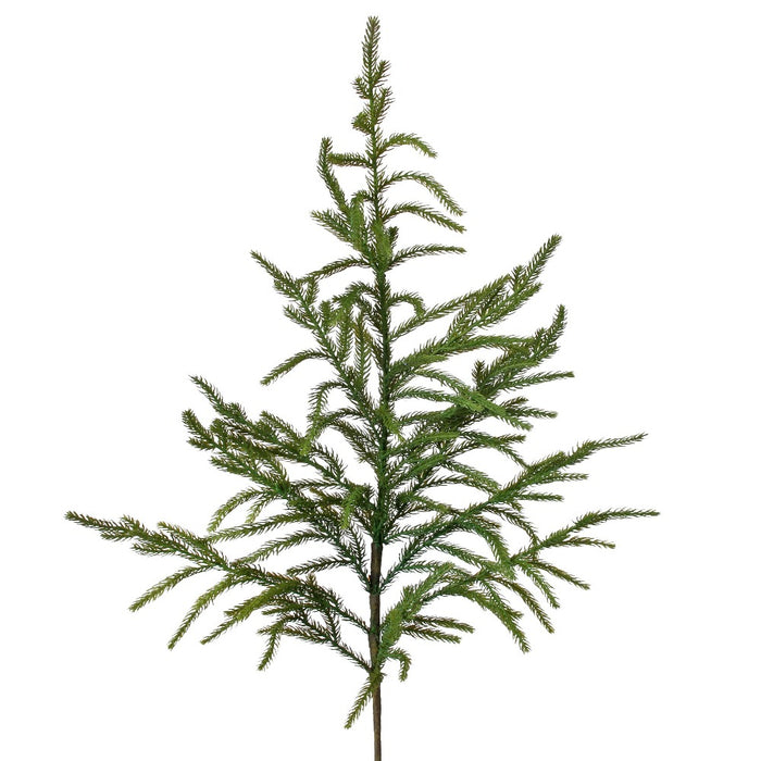 Afloral 38" Real Touch Norfolk Pine Branch for Christmas Decorations