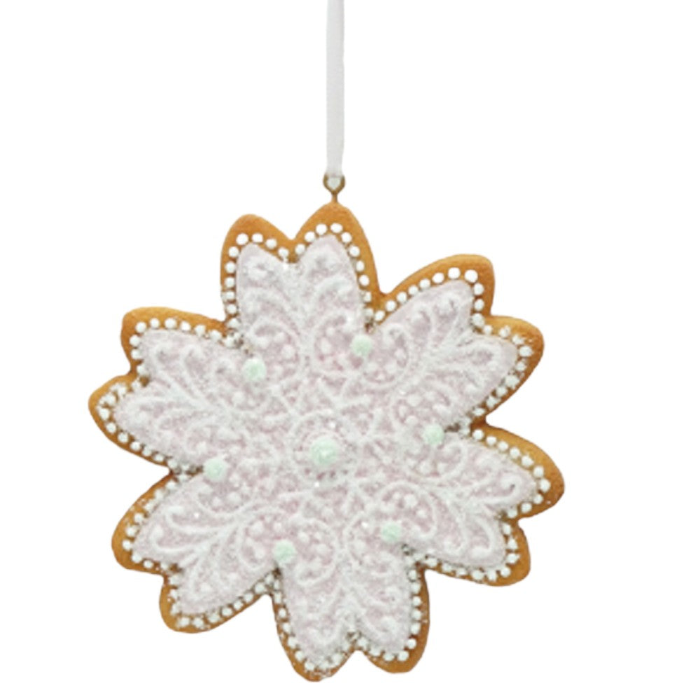 4" Gingerbread Ornament - Pastel – Sweet Christmas Tree Decoration