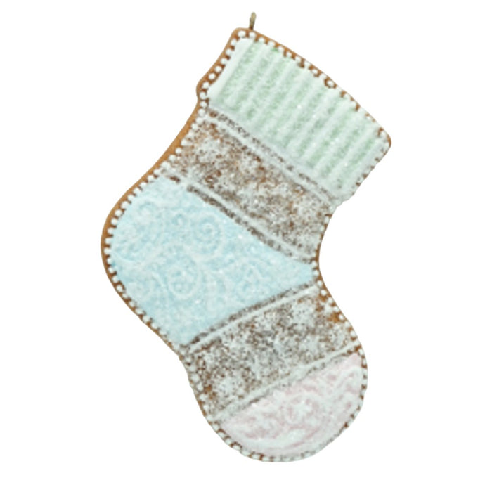4" Pastel Gingerbread Christmas Ornament – product image 1