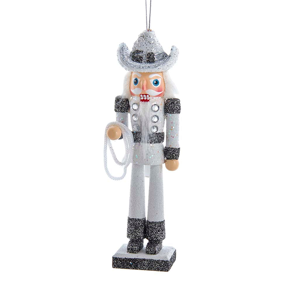 6" Cowboy Nutcracker Rodeo Ornament – Unique Wood Christmas Decoration