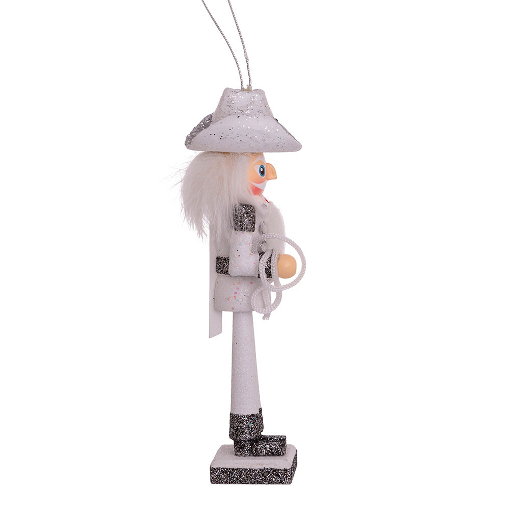 6" Cowboy Nutcracker Rodeo Ornament – Unique Wood Christmas Decoration