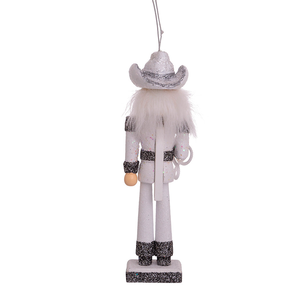 6" Cowboy Nutcracker Rodeo Ornament – Unique Wood Christmas Decoration