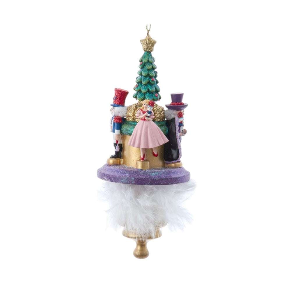 7" Nutcracker Suite Hat Ornament – Festive Resin Christmas Decoration