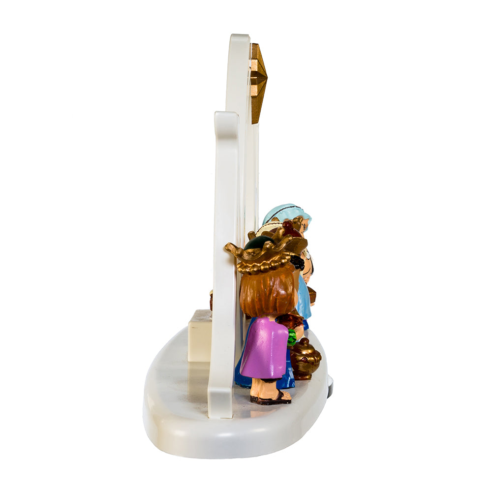 10" Peanuts® LED Lighted Nativity Scene – Battery-Operated Christmas Decoration