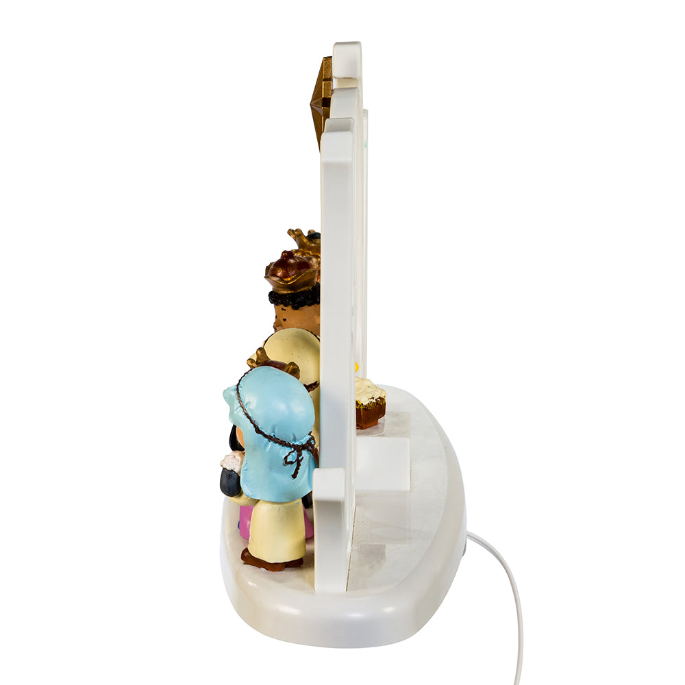 10" Peanuts® LED Lighted Nativity Scene – Battery-Operated Christmas Decoration