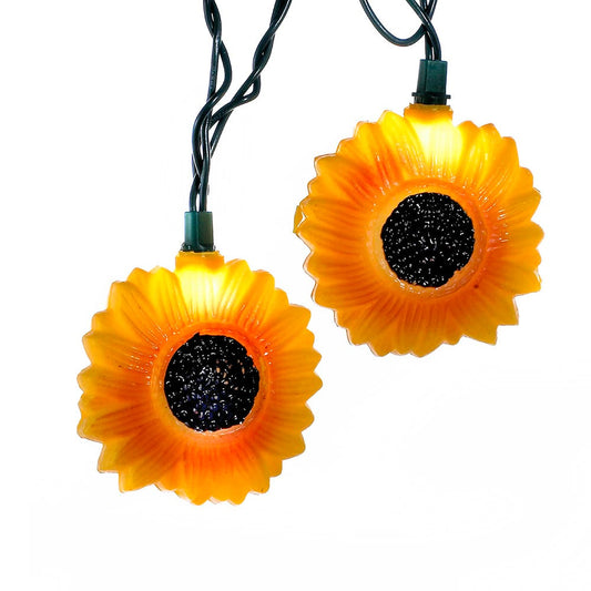 Ul 10-Light Sunflower Light Set