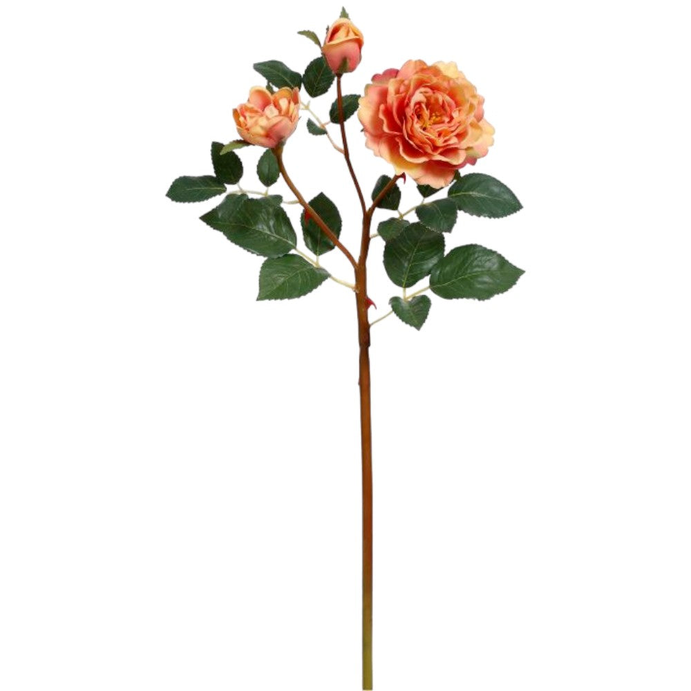 19.95" Rose Spray with Sprigs – product image 9