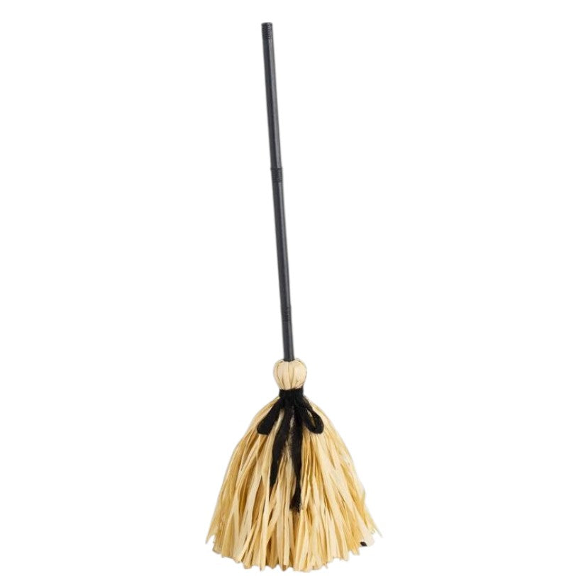 37" Animated Halloween Witch Broom with Motion & Sound Effects