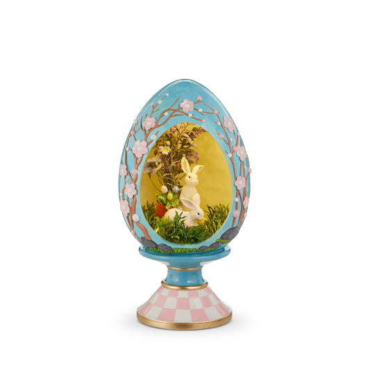 13.5″ Easter Bunny Lighted Egg – Battery-Operated Spring & Easter Décor