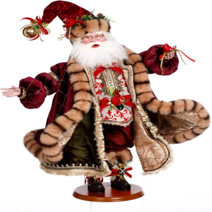 26" Mark Roberts Bird Lover Santa