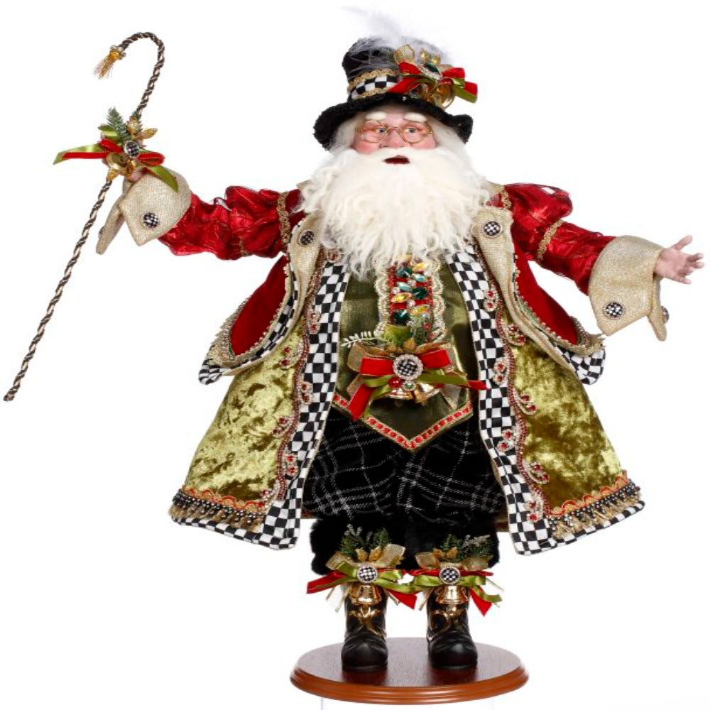 25.5" Mark Roberts Santa in the City Christmas decoration
