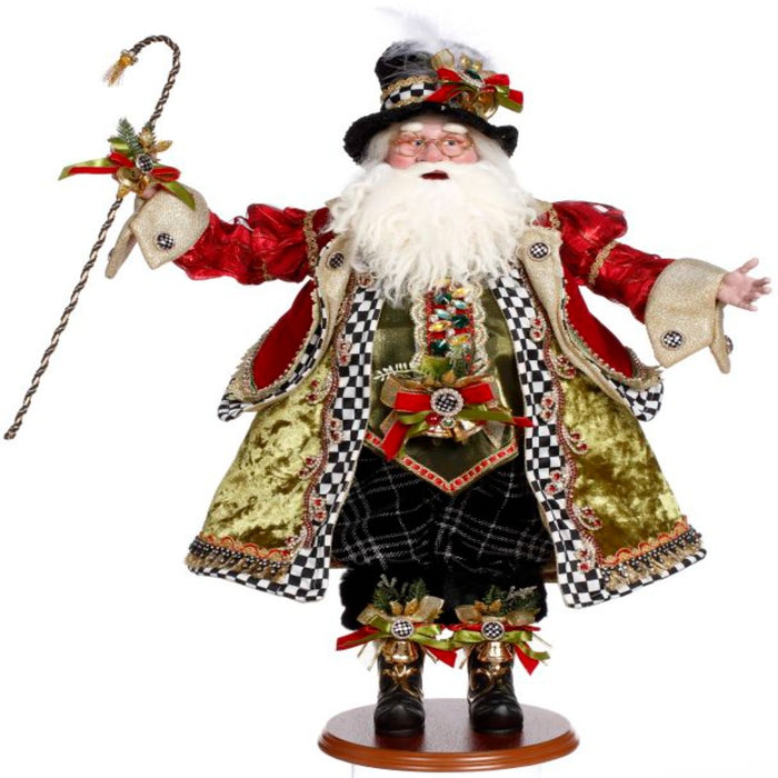 25.5" Mark Roberts Santa in the City Christmas decoration