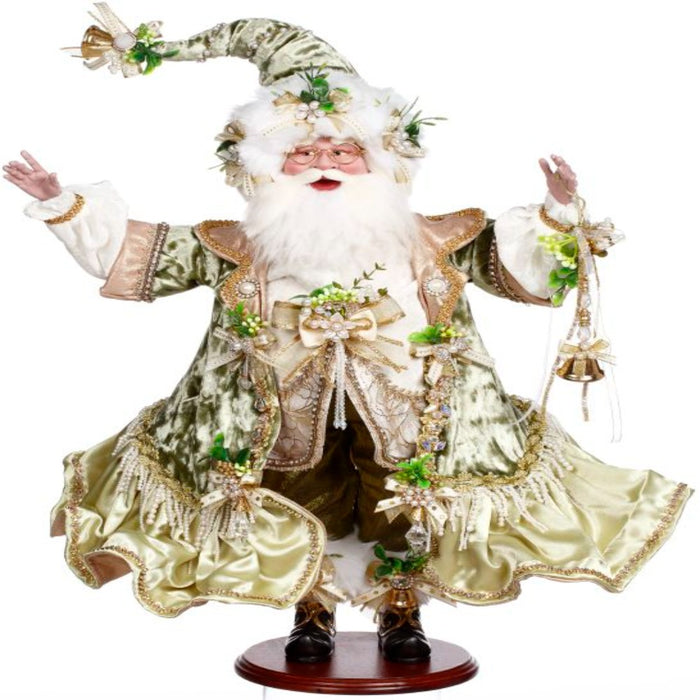 25.5" Under the Mistletoe Santa Christmas figurine