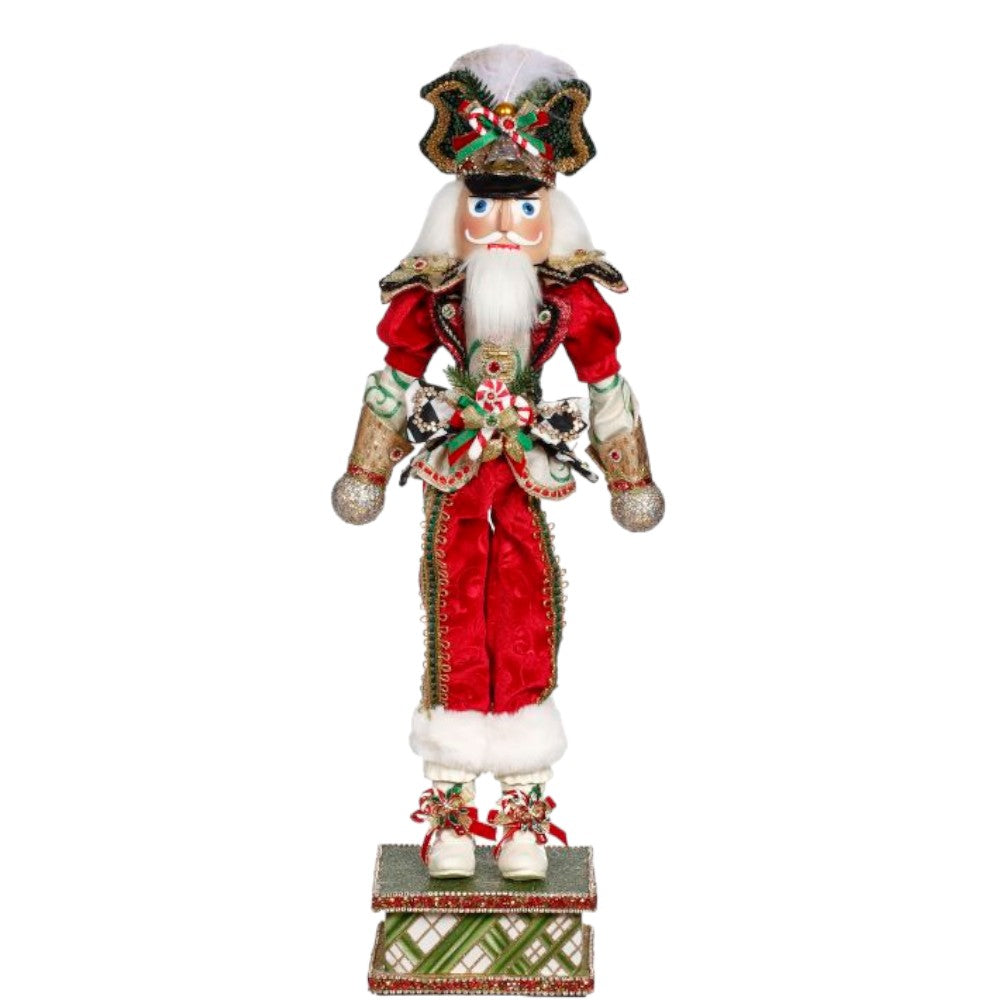 23.5"  Royal Nutcracker Figurine – Elegant Christmas Decoration