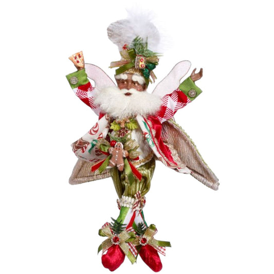 11" African American Cookie for Santa Fairy – Unique Christmas Decoration