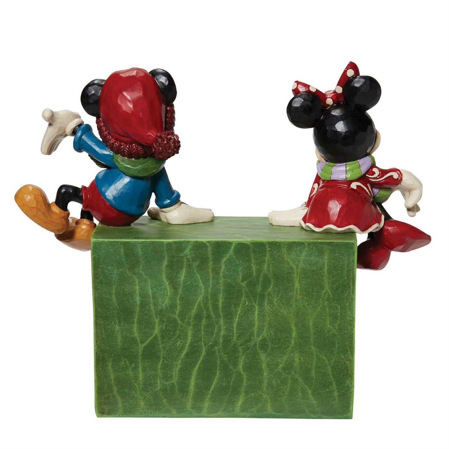 7.5-inch Mickey & Minnie Countdown Christmas Calendar – Disney Holiday Decor