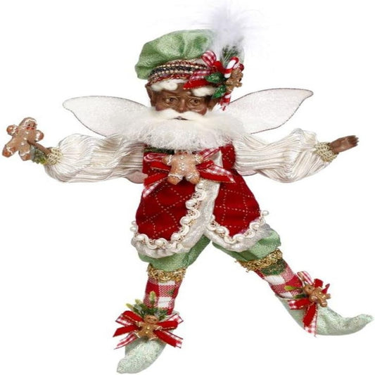 African American Gingerbread Fairy - 11 Inches