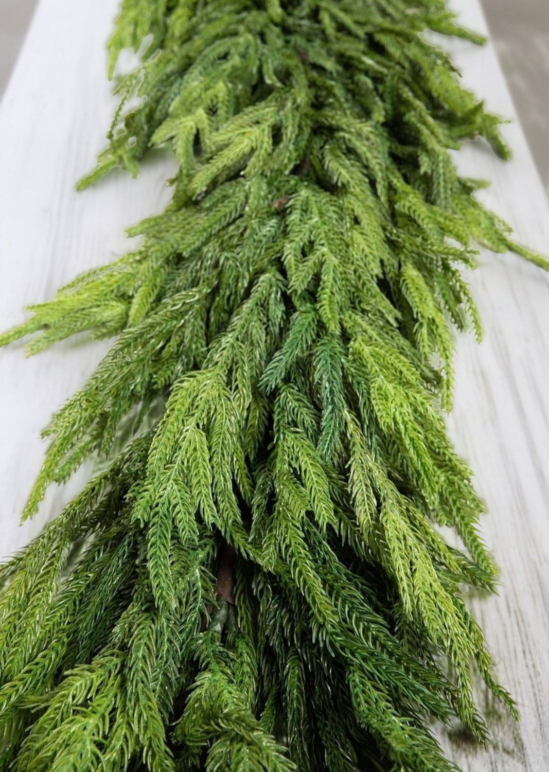 Afloral Real Touch Deluxe Norfolk Pine Garland - 96"