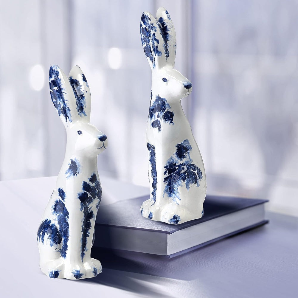 Bloomsbury Tall Bunny, Terracotta, 9-Inch 2set