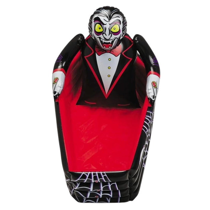 inflatable vampire coffin beverage cooler for Halloween parties