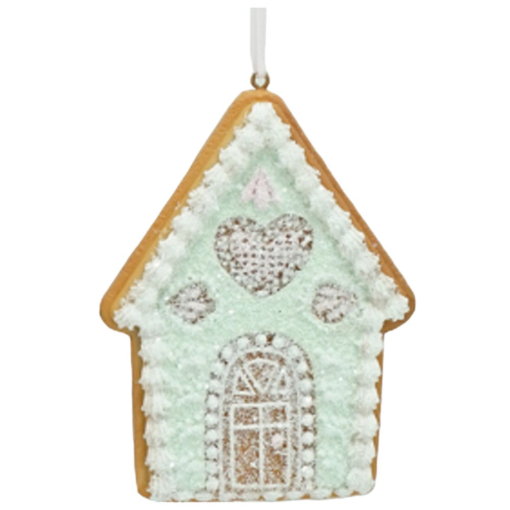 4" Gingerbread Ornament - Pastel – Sweet Christmas Tree Decoration