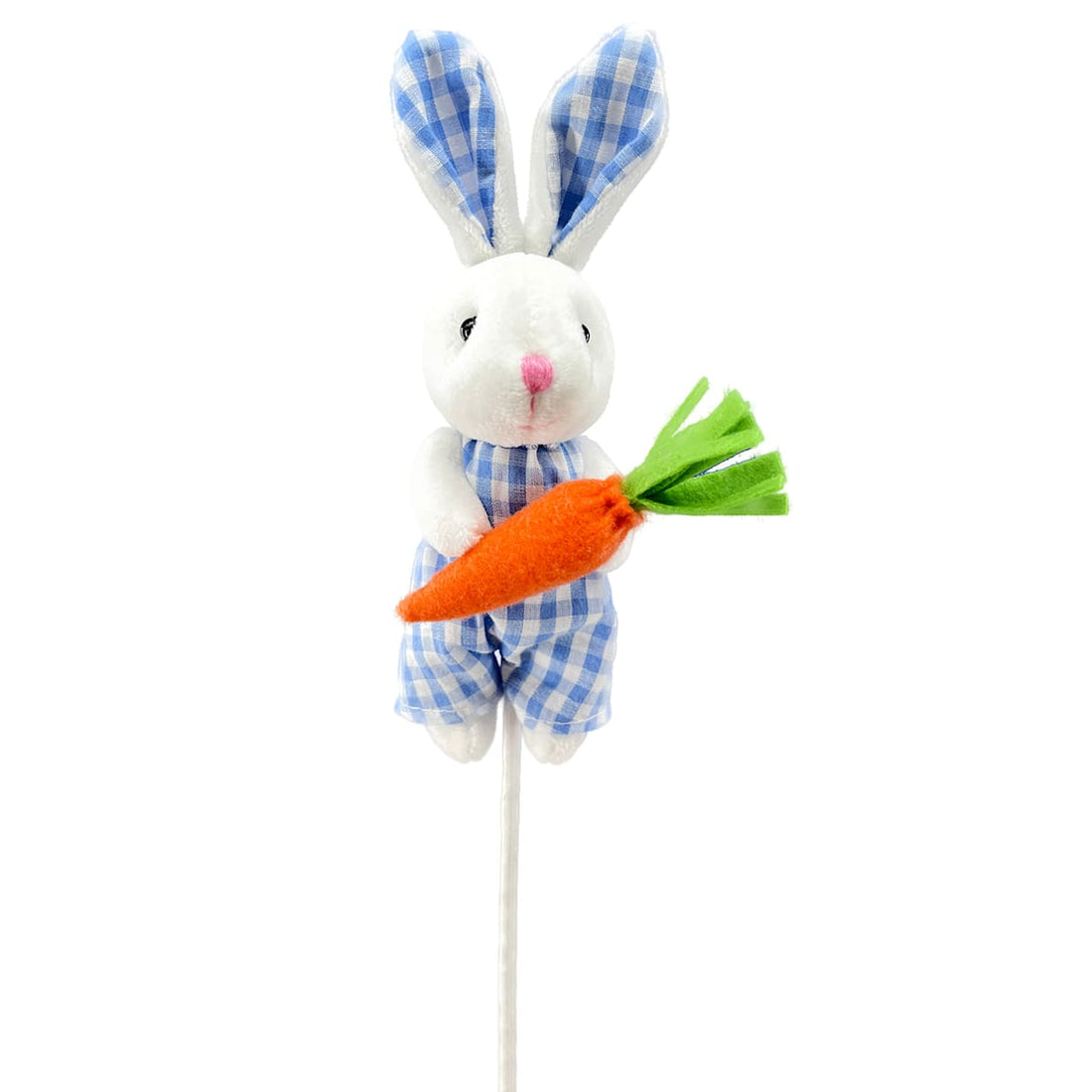 12" Blue Bunny Pick – Easter and Spring Decor