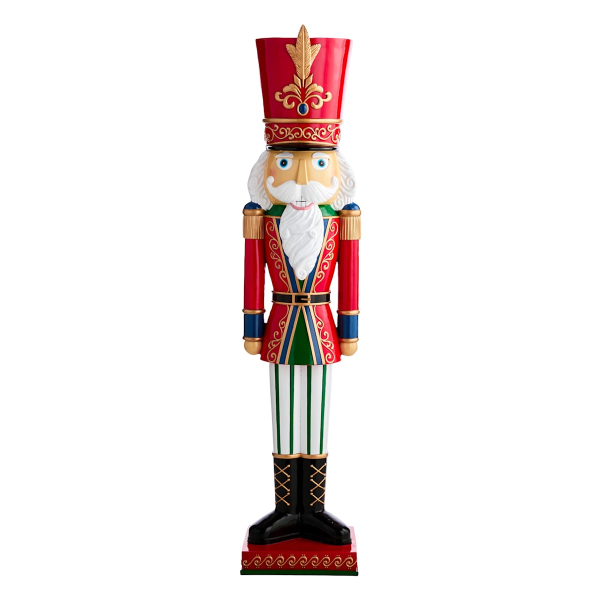 3.5 ft Classic Christmas Nutcracker– Traditional Holiday Decor Soldier Figurine