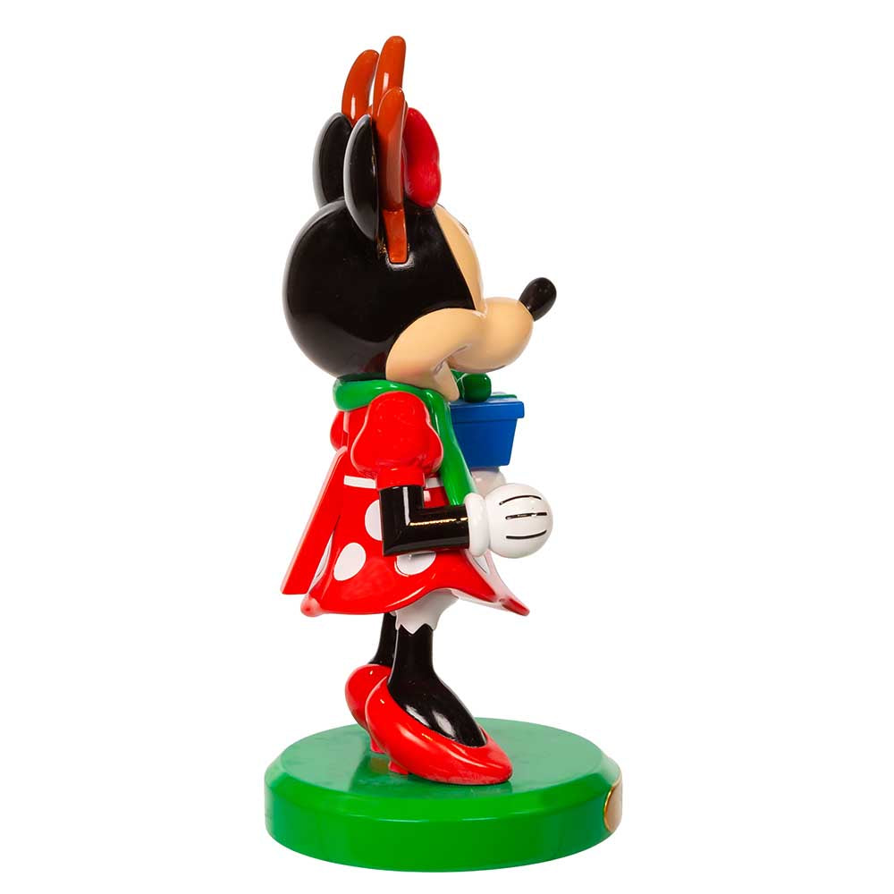 6" Disney© Minnie Mouse with Tree Nutcracker  Adorable Christmas Decoration