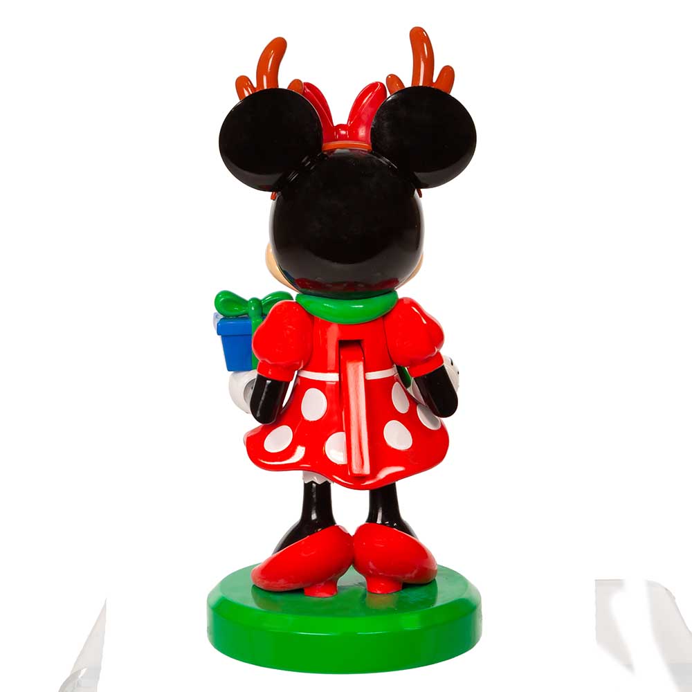 6" Disney© Minnie Mouse with Tree Nutcracker  Adorable Christmas Decoration