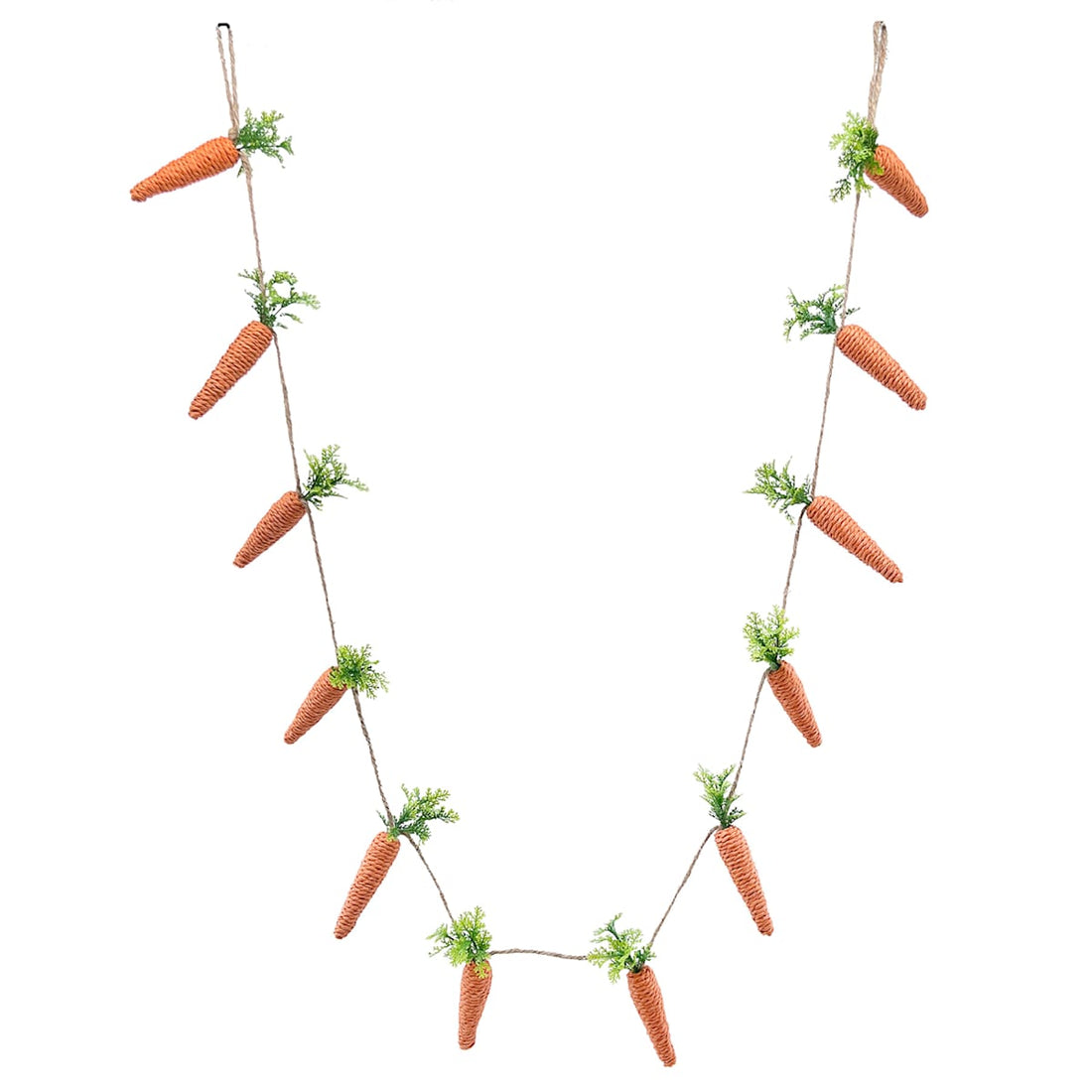 72" Easter Carrot Garland – Festive Spring Decor