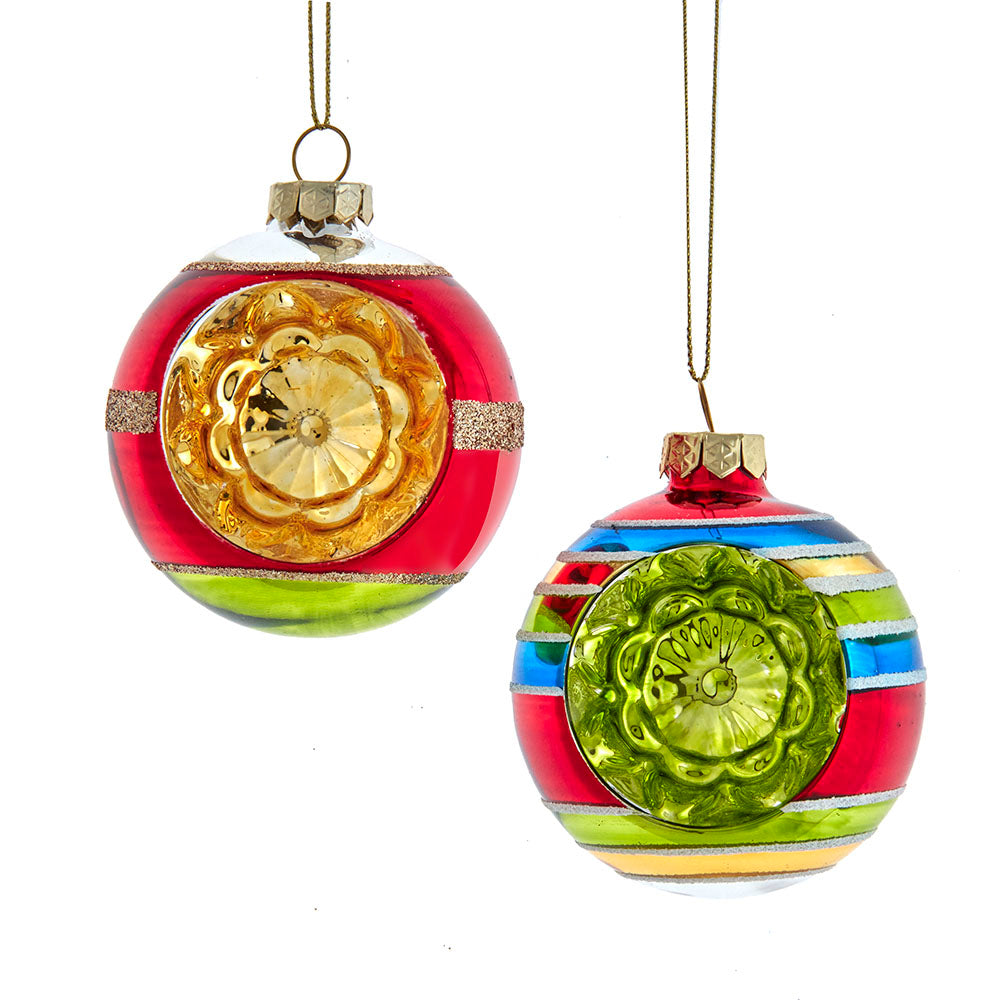vintage tinsel glass Christmas ornaments alternate view 8