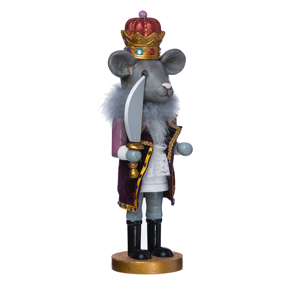 12" Nutcrackers™ Mouse King Nutcracker – Classic Christmas Decoration