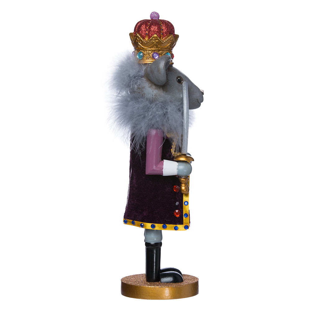 12-inch Mouse King Christmas nutcracker alternate view 4