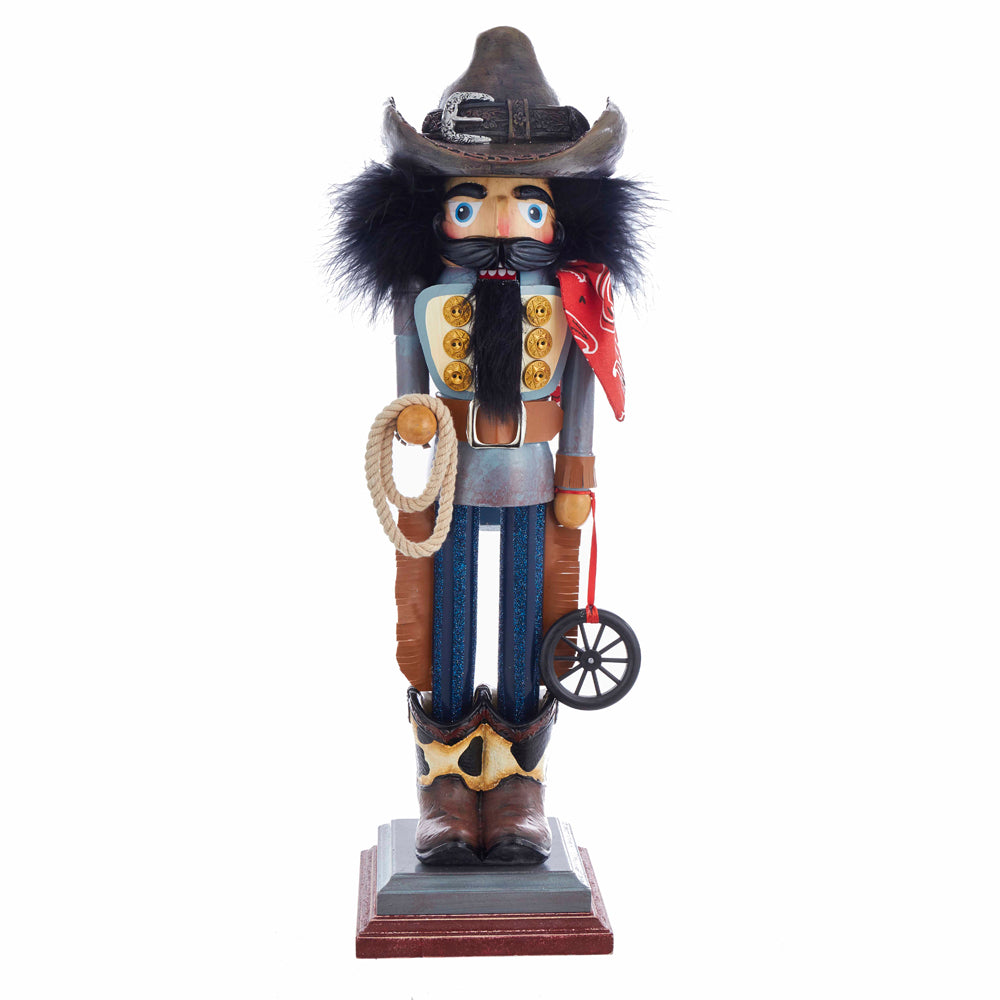 19" Hollywood Nutcrackers™ Cowboy Nutcracker – Whimsical Christmas Figurine