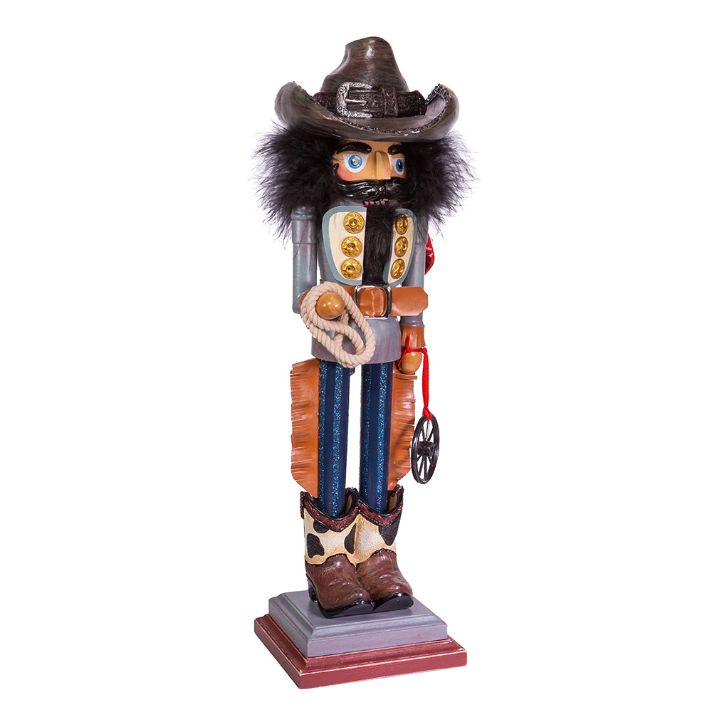 19" Hollywood Nutcrackers™ Cowboy Nutcracker – Whimsical Christmas Figurine