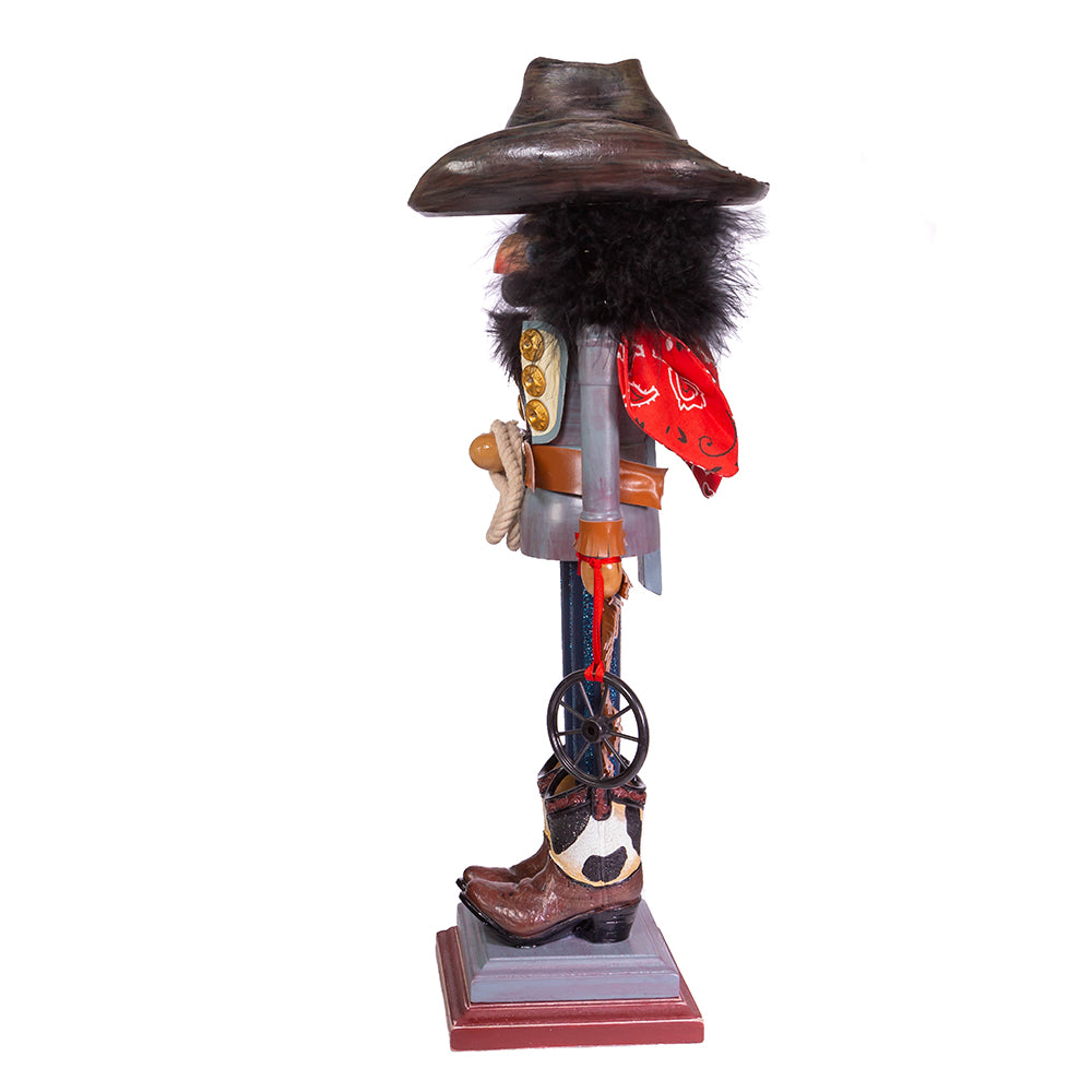 19" Hollywood Nutcrackers™ Cowboy Nutcracker – Whimsical Christmas Figurine