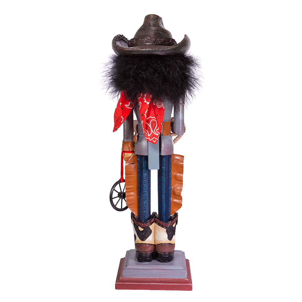 19" Hollywood Nutcrackers™ Cowboy Nutcracker – Whimsical Christmas Figurine