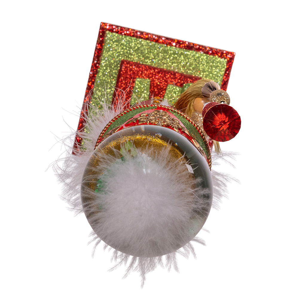 Nutcracker Soldier with Musical Water Globe – alternate product image 5