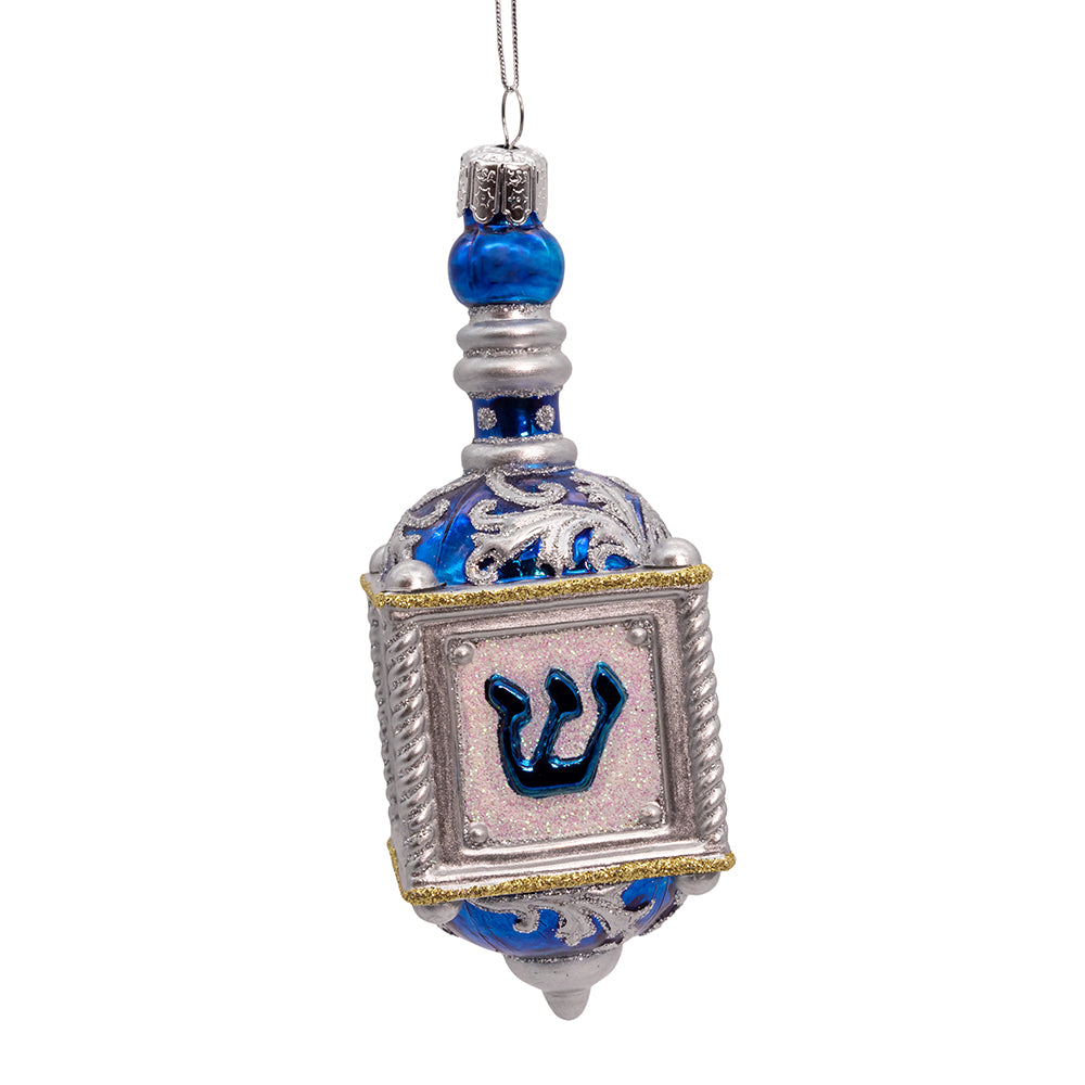 5-inch Noble Gems dreidel Hanukkah ornament alternate view 3