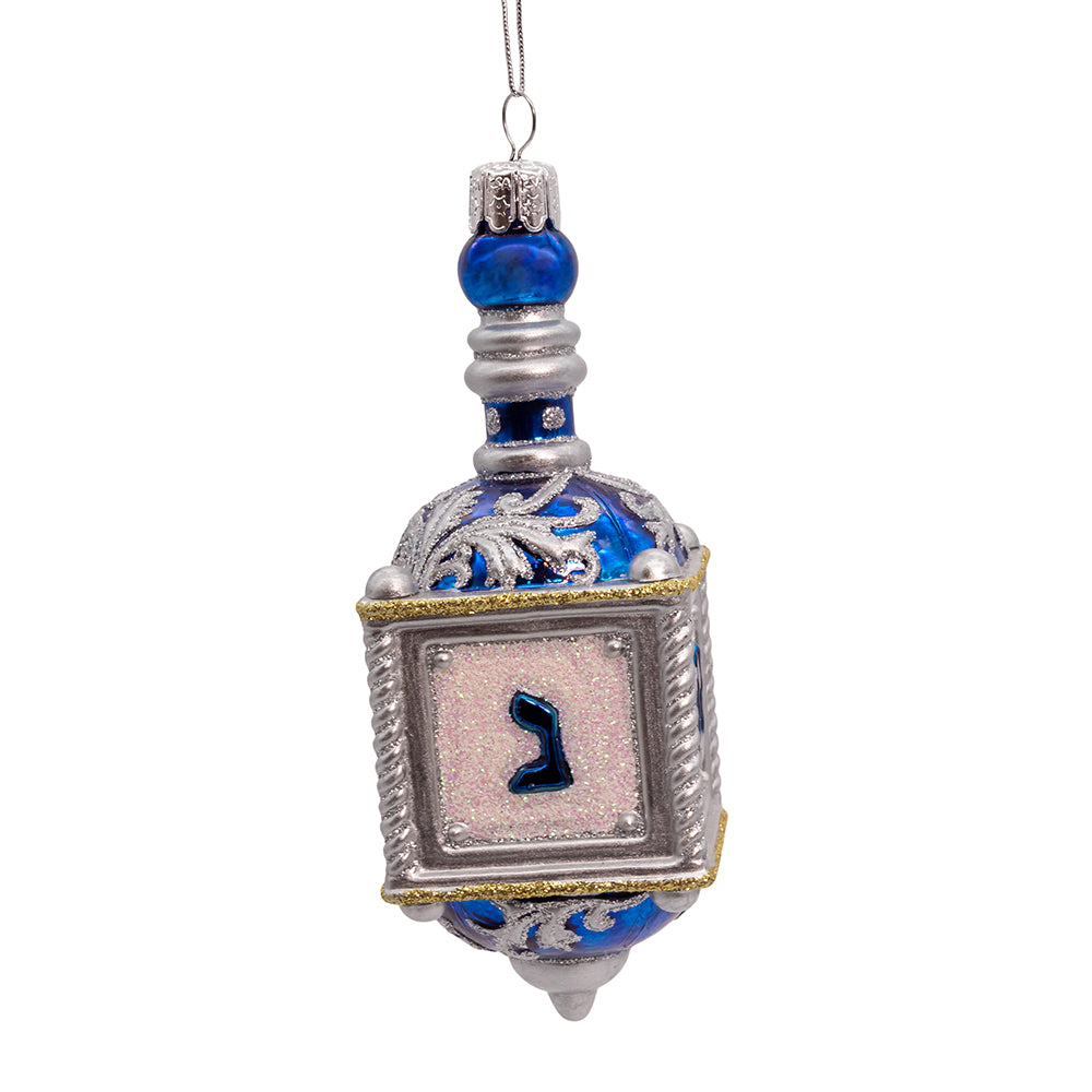 5-inch Noble Gems dreidel Hanukkah ornament alternate view 4