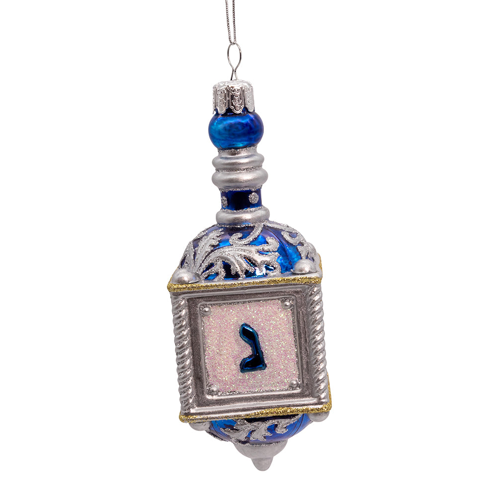 5-inch Noble Gems dreidel Hanukkah ornament alternate view 6