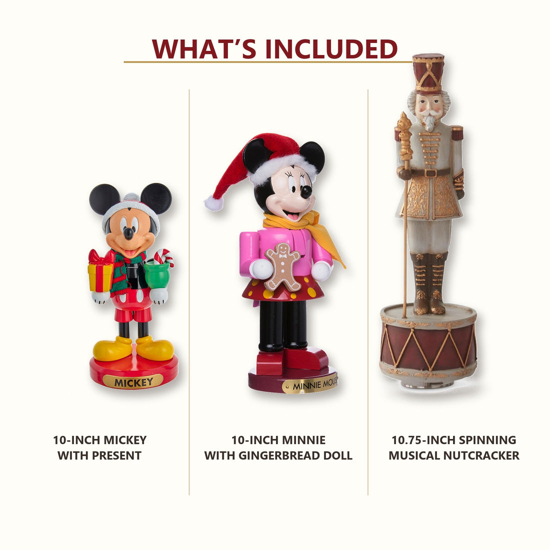 What is included in the three-piece Nutcracker Collector Bundle