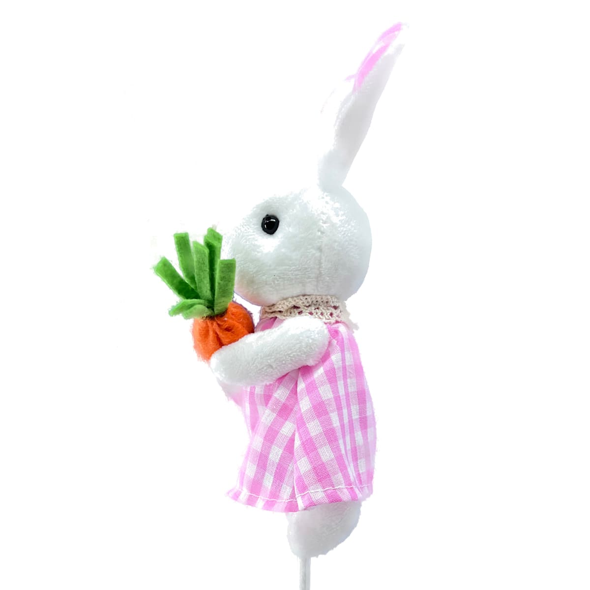 12" Pink Bunny Pick - Adorable Easter and Spring Décor