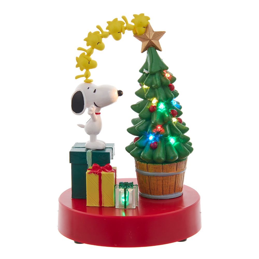 10" Snoopy Christmas Light-Up Tabletop Decoration – product image 1
