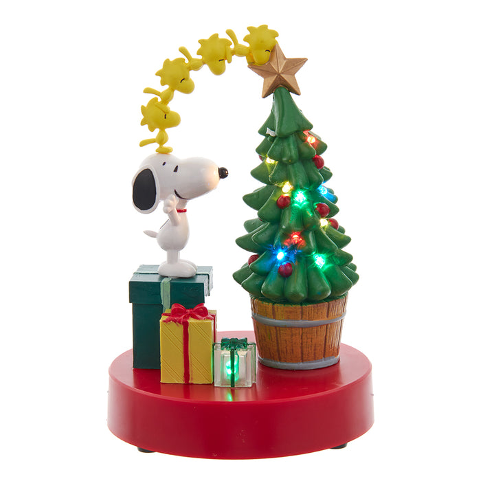 10" Snoopy Christmas Light-Up Tabletop Decoration – product image 1