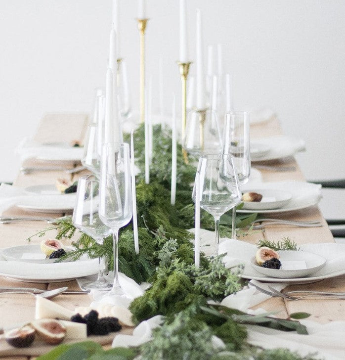 Artificial Norfolk pine holiday greenery garland